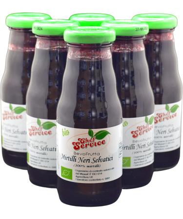 Head Service Chef Service Bevofrutta 100 organic blueberries 6 pieces of 210 ml