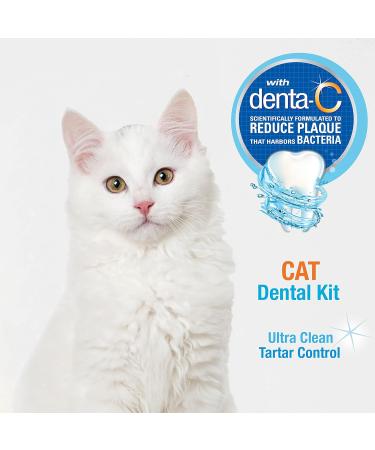 Nylabone Advanced Oral Care Cat Dental Kit Original (3 Count) Cat Adult Cat - Buy Online on GoSupps.com