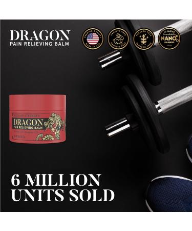 Dragon Pain Relieving Balm 2.0 oz - Effective Muscle & Joint Relief for Back Elbows Hips Legs & Neck - Fast Shipping Worldwide - Buy Online on GoSupps.com