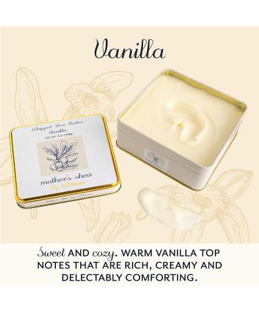 Organic Vanilla Shea Butter | 6 Oz Tin | 100% Pure Raw African Shea | Natural Skin & Hair Care - Buy Online on GoSupps.com