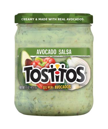 Tostitos - Dips Tostitos Avocado Salsa Dip, 15 Oz - PACK OF 2