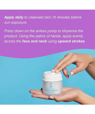 Coola Organic Sun Silk Face Moisturizer SPF 30 with Plant-Derived BlueScreen Technology 1.5 Fl Oz - Buy Online on GoSupps.com