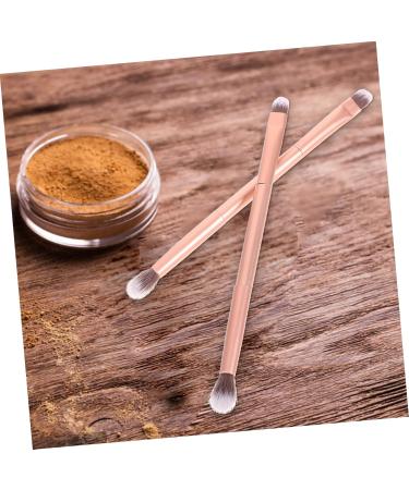 Baluue 120 Pcs Makeup Brush Eye Shadow Brush Supple Makeup Brush Concealer Brush under Eye Golden Metal - Buy Online on GoSupps.com