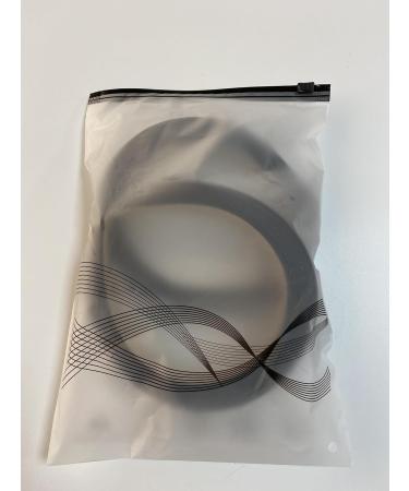 Satin Headbands for Women & Girls - Non-Slip Black Hairbands | 12 Pack DIY Hair Accessories - Buy Online on GoSupps.com