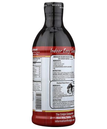 Colgin Liquid Smoke 16 oz: Natural Hickory Flavoring for BBQ, Grilling, and Cooking - Buy Online on GoSupps.com