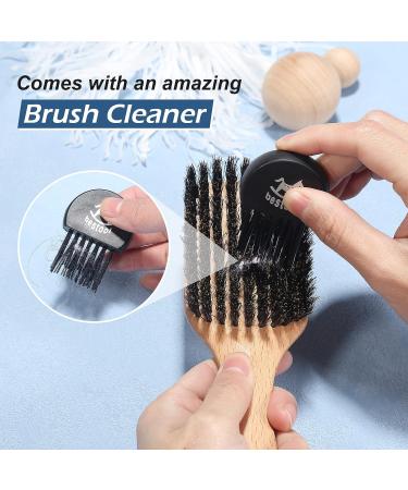 BESTOOL 100% Pure Boar Bristle Hair Brush for Thin, Fine, and Medium Hair - Premium Design for Improved Texture and Vibrancy - Buy Online on GoSupps.com