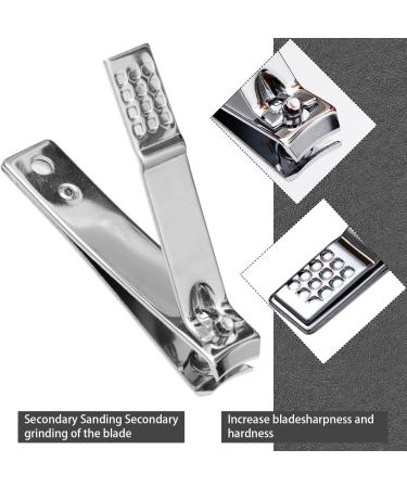 8-Piece Manicure Set - Sharp Stainless Steel Nail Clipper & File - Portable Nail Care Kit for Men Women & Gifts - Buy Online on GoSupps.com