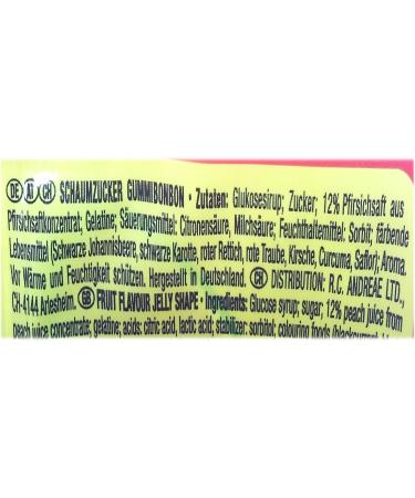  Trolli Trolli - Peach rings (Pfirsichringe) | Total weight 200 g - Buy Online on GoSupps.com