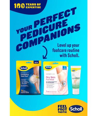 Scholl Coconut Oil Foot Mask Socks - 6 Pairs, Fragrance-Free - Buy Online on GoSupps.com