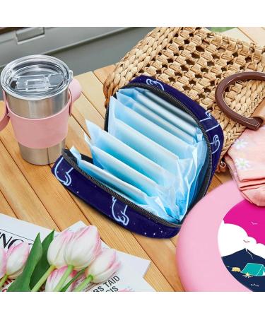 Multicolored Storage Bags for Women's Bandages & Menstrual Products | Galaxy & Constellation Designs - Portable Holders for School & Office - Buy Online on GoSupps.com