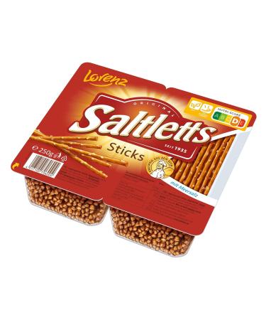 Lorenz Snack World Saltletts Sticks Classic - 250g x 18 Pack | International Shipping Available - Buy Online on GoSupps.com
