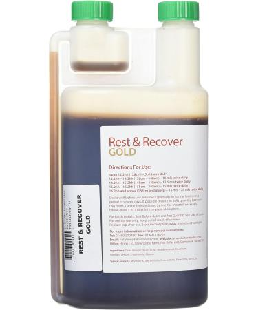 Hilton Herbs Rest and Recover Gold 1 Litre - Buy Online on GoSupps.com