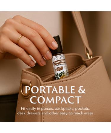 Mine Frankincense Essential Oil Roll On - Valentines Day Gifts for Women - Frankincense Oil Calming Essential Oil Rollerball for Skin - Buy Online on GoSupps.com