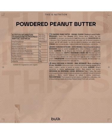 High Protein Bulk Powdered Peanut Butter 180g - Premium Quality - Buy Online on GoSupps.com