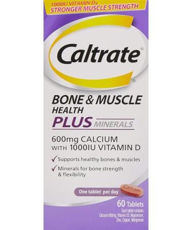 Caltrate Bone and Muscle 60 Tablets - Support Bone Health and Muscle Function - Buy Online on GoSupps.com
