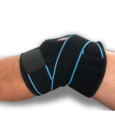 Fitnus Compression Knee Brace - Support Sleeve for Weightlifting, Running, Arthritis - Pain Relief for Men & Women (1 Pack) - Buy Online on GoSupps.com