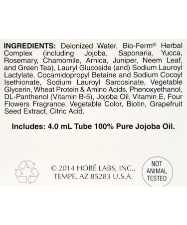 Hobe Labs Energizer Treatment Shampoo for Women - 4 fl oz | Revitalize Hair & Boost Volume - Buy Online on GoSupps.com