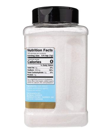 Sundhed Iodized Table Salt Refill - 750g (26.45 oz) | Kosher Certified - Gourmet Salt - Buy Online on GoSupps.com