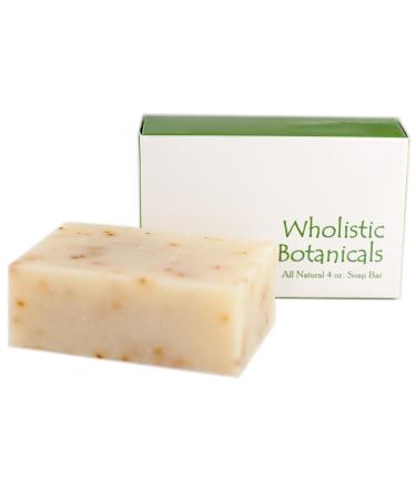 Wholistic Botanicals Peppermint Soap Vegan Body Wash Organic Body Wash and Face Soap 4 oz