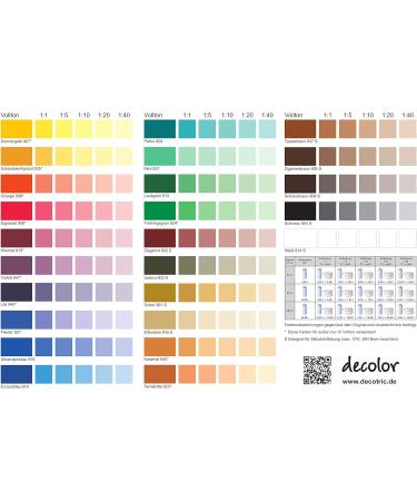 decotric Decolor Colourful Wall Paint Lilac - 750 ml I Emulsion Paint for Decorative Paints and Water-Based Materials I High Colour Strength & Yield - Buy Online on GoSupps.com
