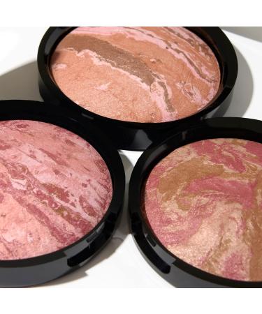 Laura Geller Baked Blush-n-Bronze Marbleized 2-in-1 Sculpting Bronzer Blush - Berry Bronze - Buy Online on GoSupps.com