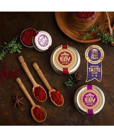 5Gr Award-Winning Certified Grade A+ Saffron Threads- 100% Pure & Natural All Red Golden Spice for Tea Paella Tahchin Golden Milk- Top Grade Superior Saffron 5 Gr | 0.17 OZ - Buy Online on GoSupps.com