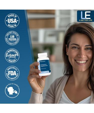 Life Enhancement High Absorption Potassium Supplement for Muscle Brain & Bone Health - No Additives High Potency Elemental Potassium Supplement Made in USA (120 Capsules 60 Servings) - Buy Online on GoSupps.com