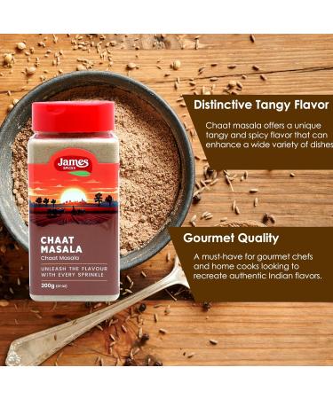 James Spices Inc. - Chaat Masala - 200g - Buy Online on GoSupps.com