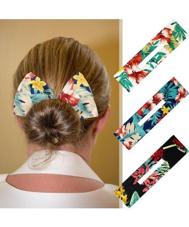 9-Piece Floral Deft Bun Maker Set - Flexible Twist Hair Tool for Women & Girls - Buy Online on GoSupps.com