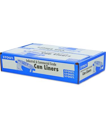 Stout Recycled Content Trash Bags 7-10 Gallon 24x24 1Mil - Eco-Friendly Waste Disposal Solution - Buy Online on GoSupps.com