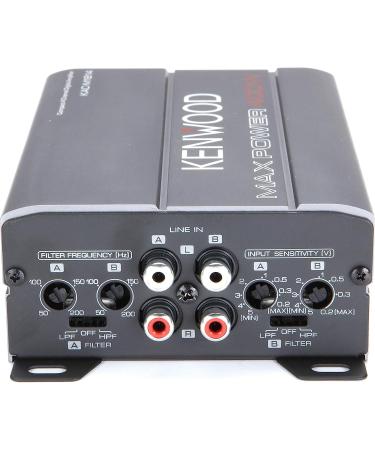 Kenwood KAC-M1814 4-Channel Marine/Motorsports Amplifier - 400W Max Power - Buy Online on GoSupps.com