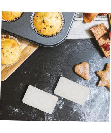 IMIKEYA Soap 2pcs Silicone Mold Decorate Silica Gel Household Shot Molds 5.2X3X1.5CM White - Buy Online on GoSupps.com