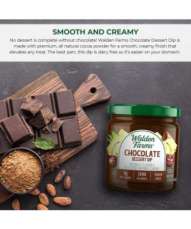 Walden Farms Calorie-Free Chocolate Dip 12oz - Pack of 1 - Buy Online on GoSupps.com