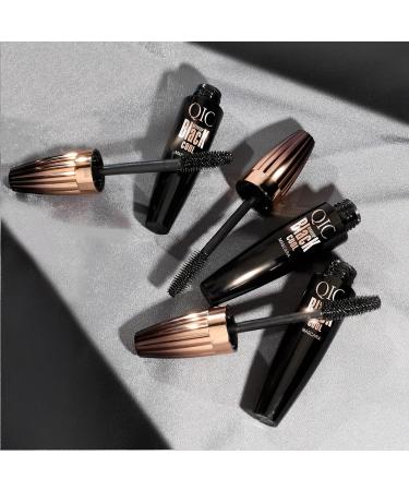 2PCS 4D Silk Fiber Lash Mascara for Natural Lengthening and Thickening - Waterproof, Long-Lasting Volume and Length Mascara for Charming Eye Makeup - Buy Online on GoSupps.com