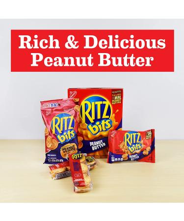 RITZ Bits Peanut Butter Sandwich Crackers 8.8 oz - Delicious Snack for Anytime! - Buy Online on GoSupps.com