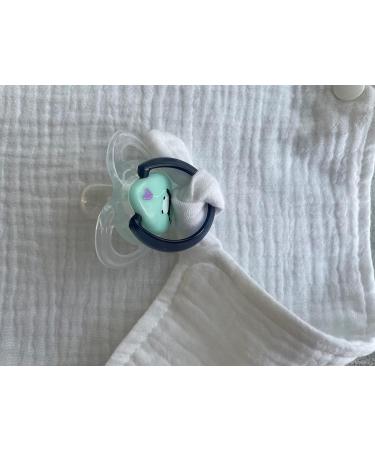 Baby Luxe 5-in-1 Mini Muslin Square Bib Toy Holder Washcloth Comforter - With Clip Attachment For Baby Bag Pacifiers Teething Toys and More (Set of 3: Yellow Mint White) 23_23_cm Yellow Mint White - Buy Online on GoSupps.com