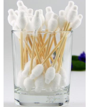 LEAF BOAT Biodegradable Cotton Buds 78 Pieces | Eco-Friendly Vegan Ear & Makeup Cleaning | GOTS Certified | Recycled Packaging | Plastic-Free - Buy Online on GoSupps.com