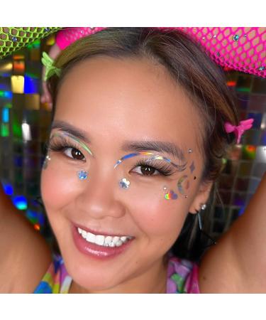 Classic Holographic Eye Makeup Stickers - International Shipping Available | Shop Now - Buy Online on GoSupps.com