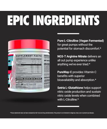 GHOST Pump Nitric Oxide Powder Pineapple - 40 Servings - Sugar-Free & Stim-Free Pre-Workout Supplements - L-Citrulline Arginine Nitrate & L-Glutathione - Soy & Gluten-Free Vegan - Buy Online on GoSupps.com