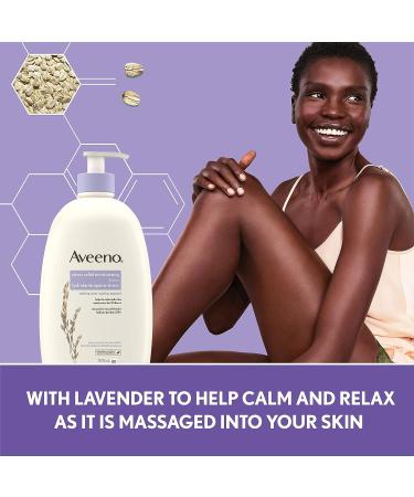 Aveeno Stress Relief Moisturizing Lotion 18oz with Lavender - 17.9 fl oz - Buy Online on GoSupps.com