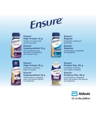 Ensure Plus Calories Nutritional Supplement Shake To Help With Healthy Weight Gain Or Maintenance Strawberry 6 x 235-mL Bottles Meal Replacement - Buy Online on GoSupps.com
