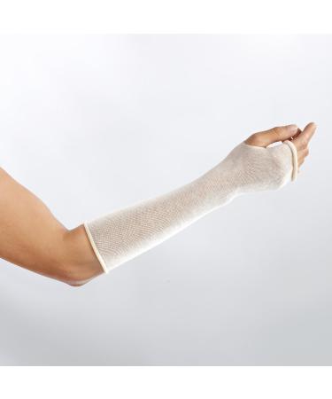 Lohmann & Rauscher Tubular Bandage - Seamless Knit Stockinette Wrap for Lymphedema Compression Size 7 20m Roll - Lightweight Cotton & Viscose - Buy Online on GoSupps.com