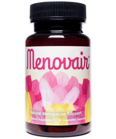 Menovair - Natural Menopause Support Supplement - Non-GMO Vegan Gluten-Free