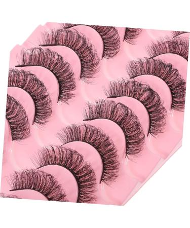 Baluue 10 Pairs False Eyelashes Eyelash Fluffy Eyelashes Extensions Lash Extensions Lashes Full False Eyelashes False Eyelashes Makeup False Eyelashes Imitation - Buy Online on GoSupps.com