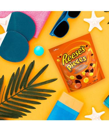 REESE'S Pieces Peanut Butter Bulk Candy Holiday Candy Bulk Candy to Share Reese's Candy Bulk Bag 1.36kg Snack Sized Assorted Candy - Online Exclusive Peanut Butter 1.36 kg (Pack of 1) - Buy Online on GoSupps.com