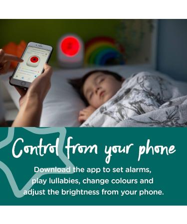 Tommee Tippee Sleep Trainer Clock App-Enabled Timekeeper and Nightlight for Kids - Buy Online on GoSupps.com