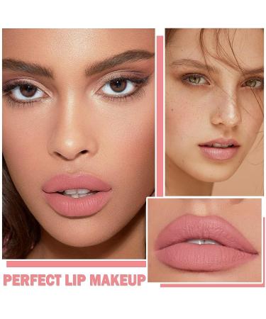 XINGXYUEL Nude Matte Lipstick - Bold & Intense Velvet Lip Stick for Natural Nude Lip Makeup - 02 - Buy Online on GoSupps.com