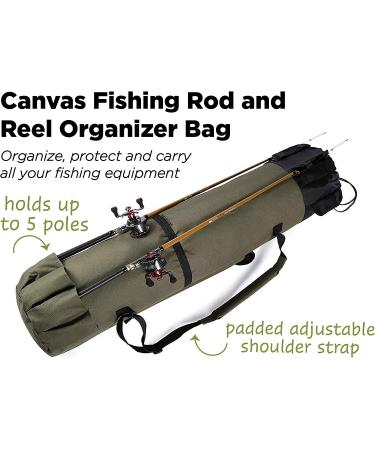 Etna Fishing Rod Case Organizer - 48.5 x 13.5 | Premium Storage Solution - Buy Online on GoSupps.com