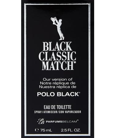 Polo Black EDT 2.5 Fl Oz by PB ParfumsBelcam - Woody Fragrance - Buy Online on GoSupps.com