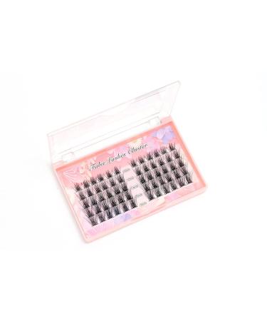 Shop Fluffy Cluster False Eyelashes - DIY Eye Lash Extensions | Natural Long D Curl 10-16mm - Buy Online on GoSupps.com